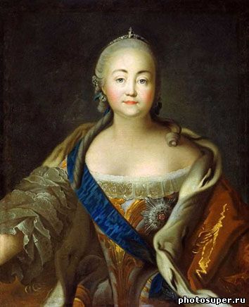Аргунов, "Портрет им-цы Елизаветы Петровны"