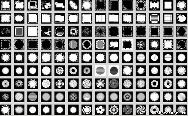 Маски для оформления фотографий в Фотошопе 